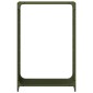 vidaXL Ράφι για καυσόξυλα Ελαιοπράσινο 60x28x90cm Ατσάλι ψυχρής έλασης