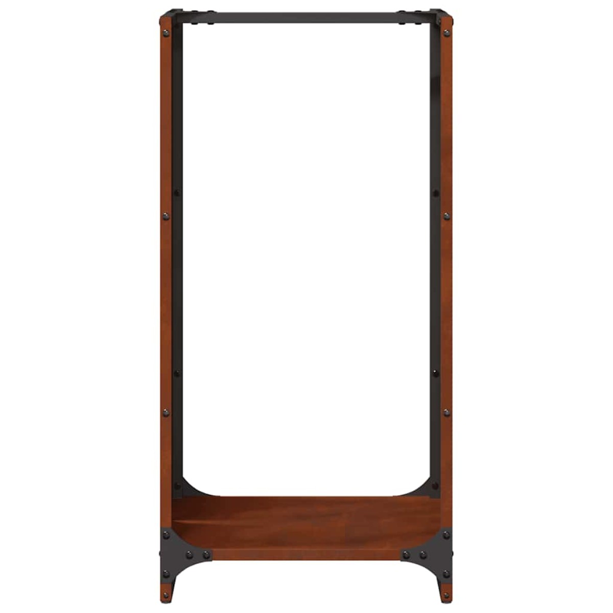 Ράφι για καυσόξυλα vidaXL 40x30x80 cm Ατσάλι σκληρυθέν στον αέρα