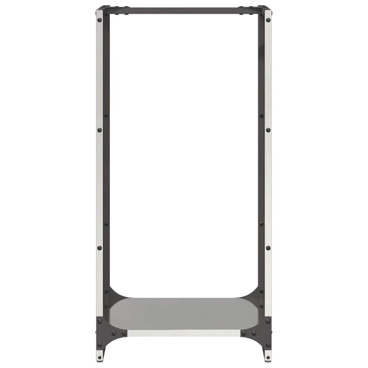 vidaXL Ραφιέρα Καυσόξυλων 40x30x80 εκ. από Ανοξείδωτο ατσάλι