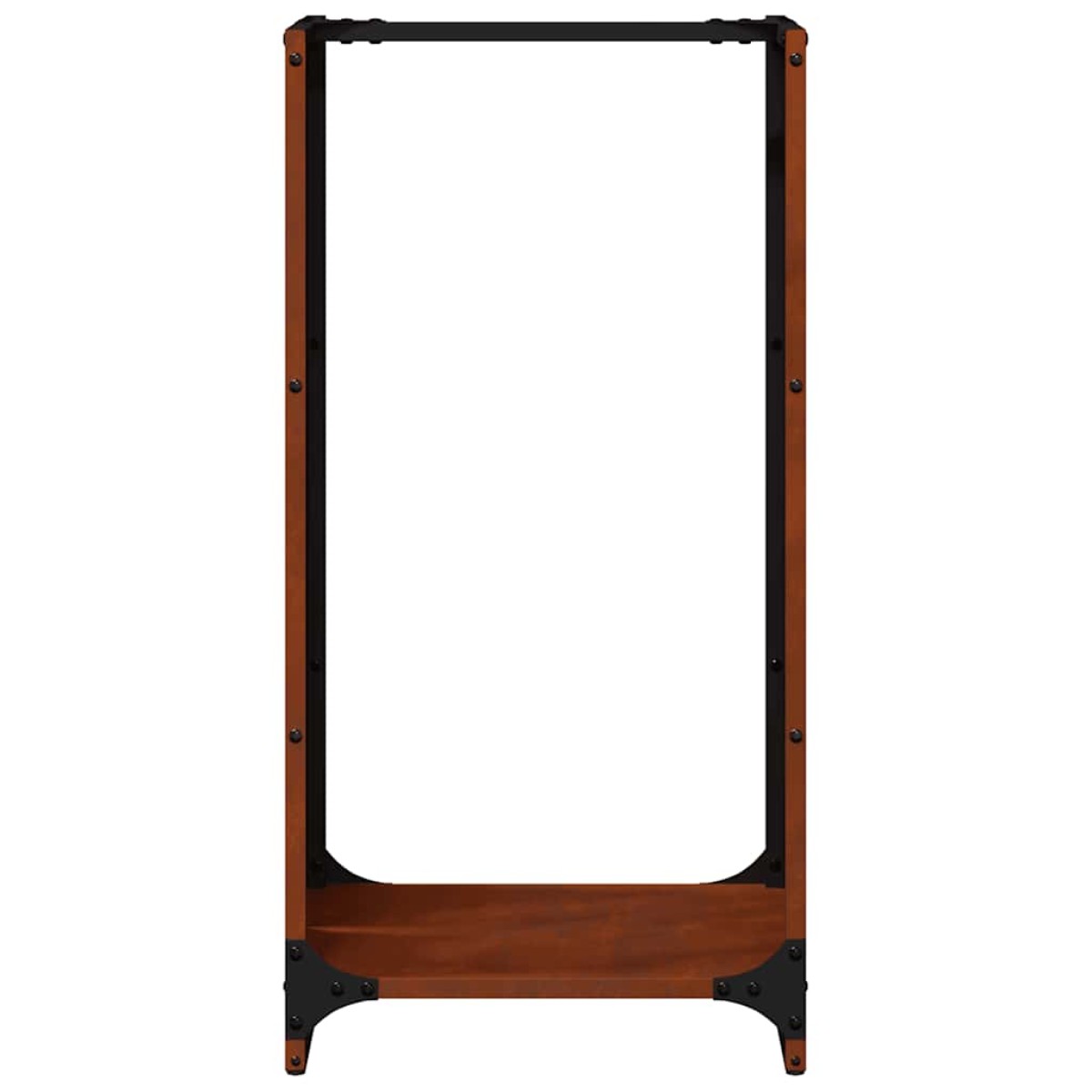 Ράφι για καυσόξυλα vidaXL 40x30x80 cm Ατσάλι σκληρυθέν στον αέρα