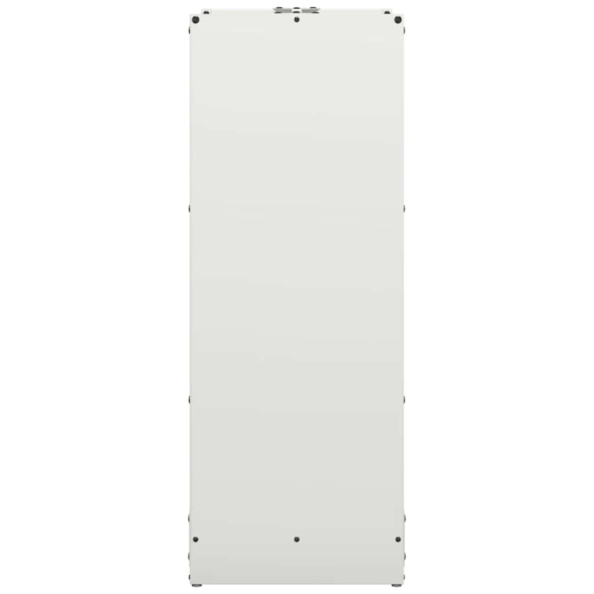 vidaXL Ράφι Καυσόξυλων Λευκό 40x30x80 εκ. Χάλυβας ψυχρής έλασης