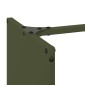 vidaXL Ράφι Καυσόξυλων 40x30x80 εκ. Χάλυβας ψυχρής έλασης