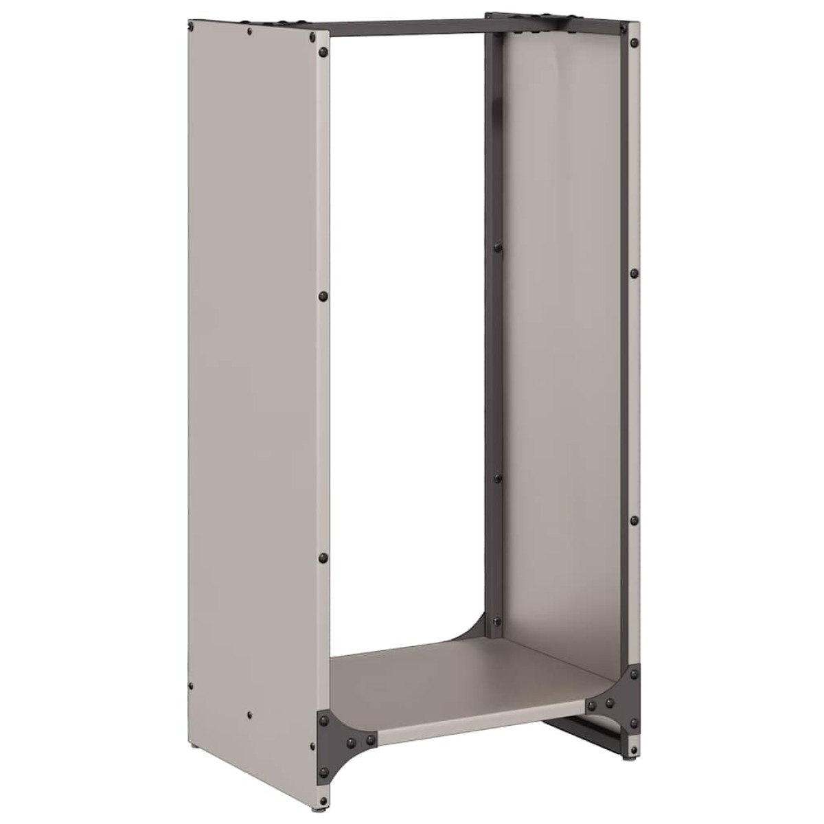 Ράφι για καυσόξυλα vidaXL 40x30x80 cm Ατσάλι σκληρυθέν στον αέρα