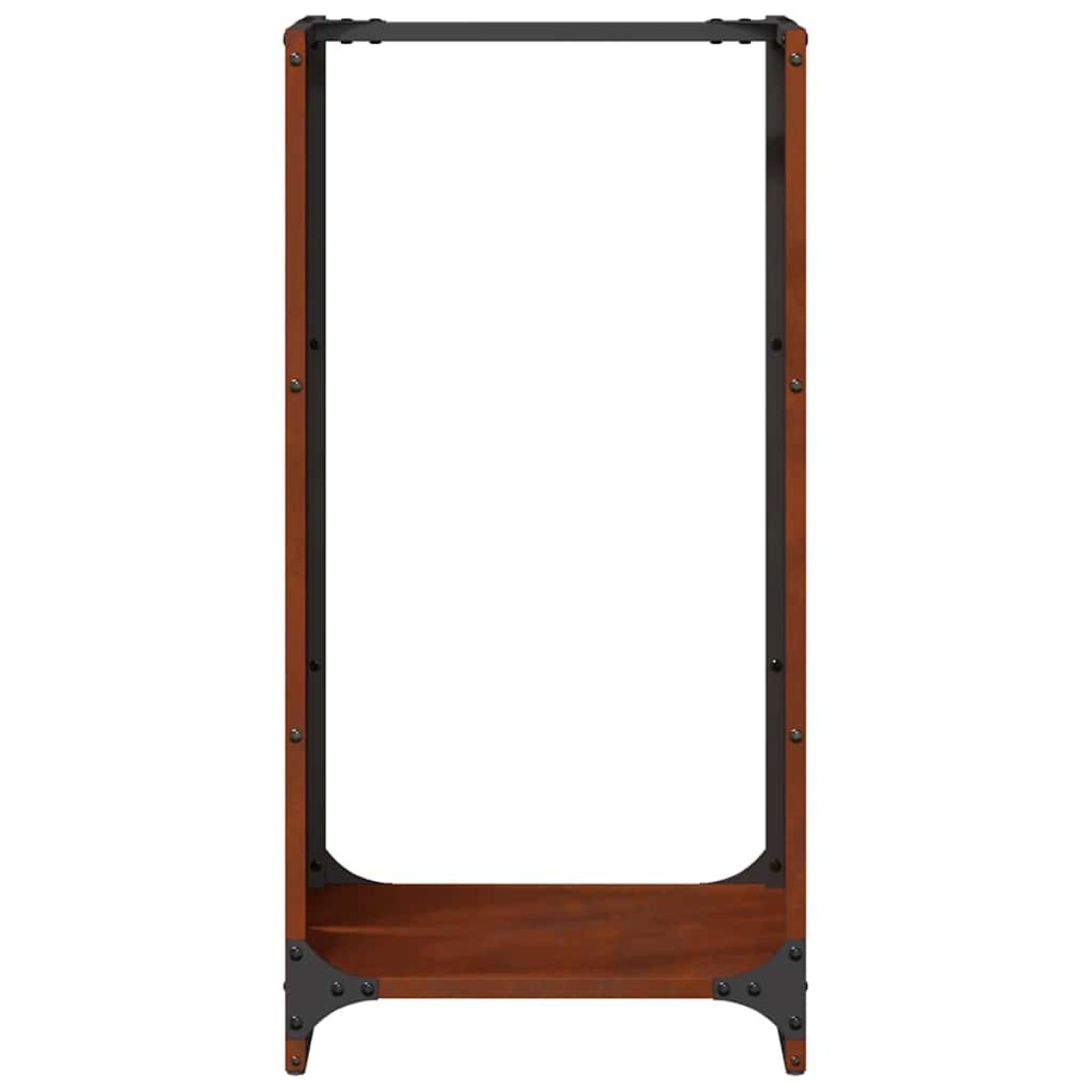 Ράφι για καυσόξυλα vidaXL 40x30x80 cm Ατσάλι σκληρυθέν στον αέρα