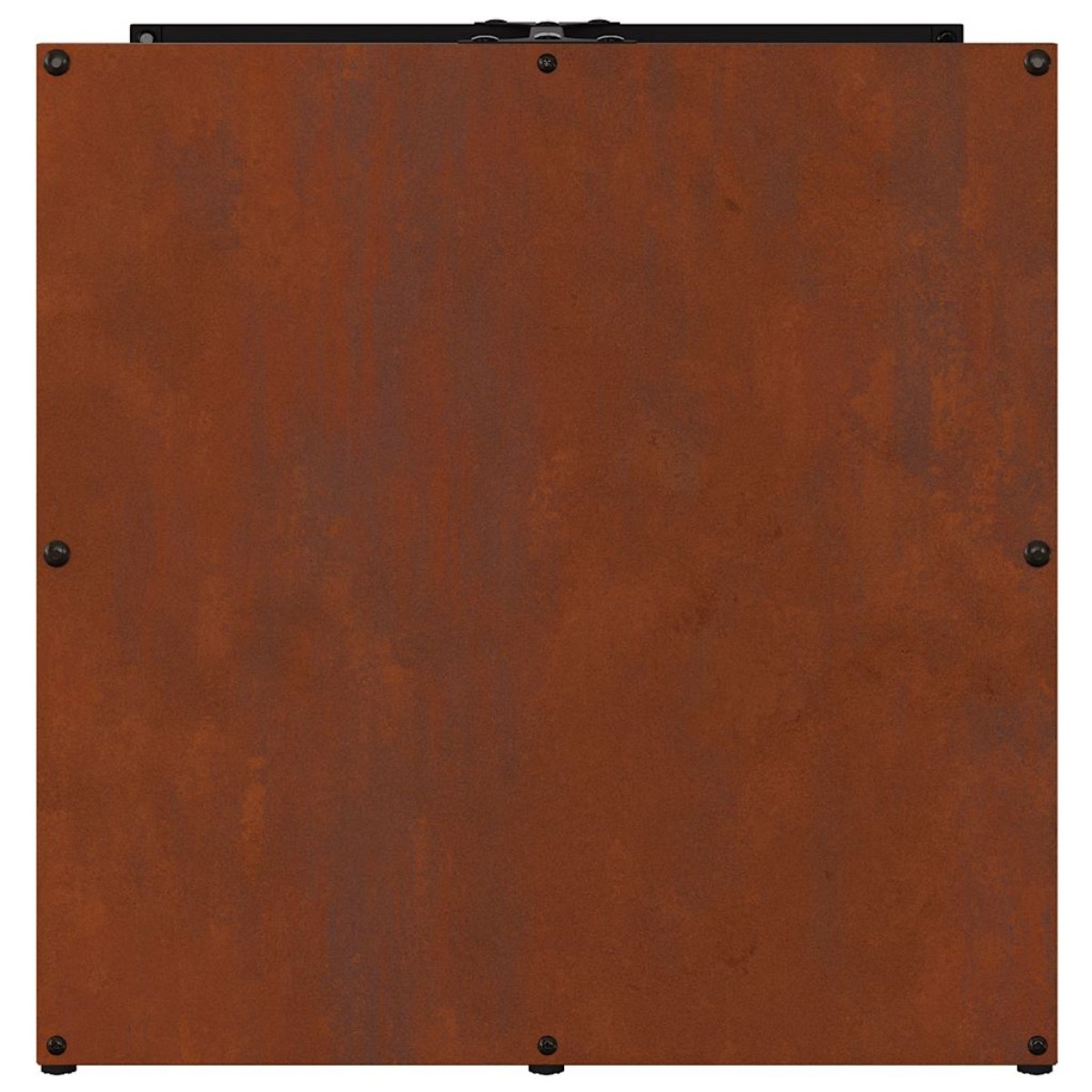 Ράφι για καυσόξυλα vidaXL 40x40x40 cm Ατσάλι σκληρυθέν στον αέρα
