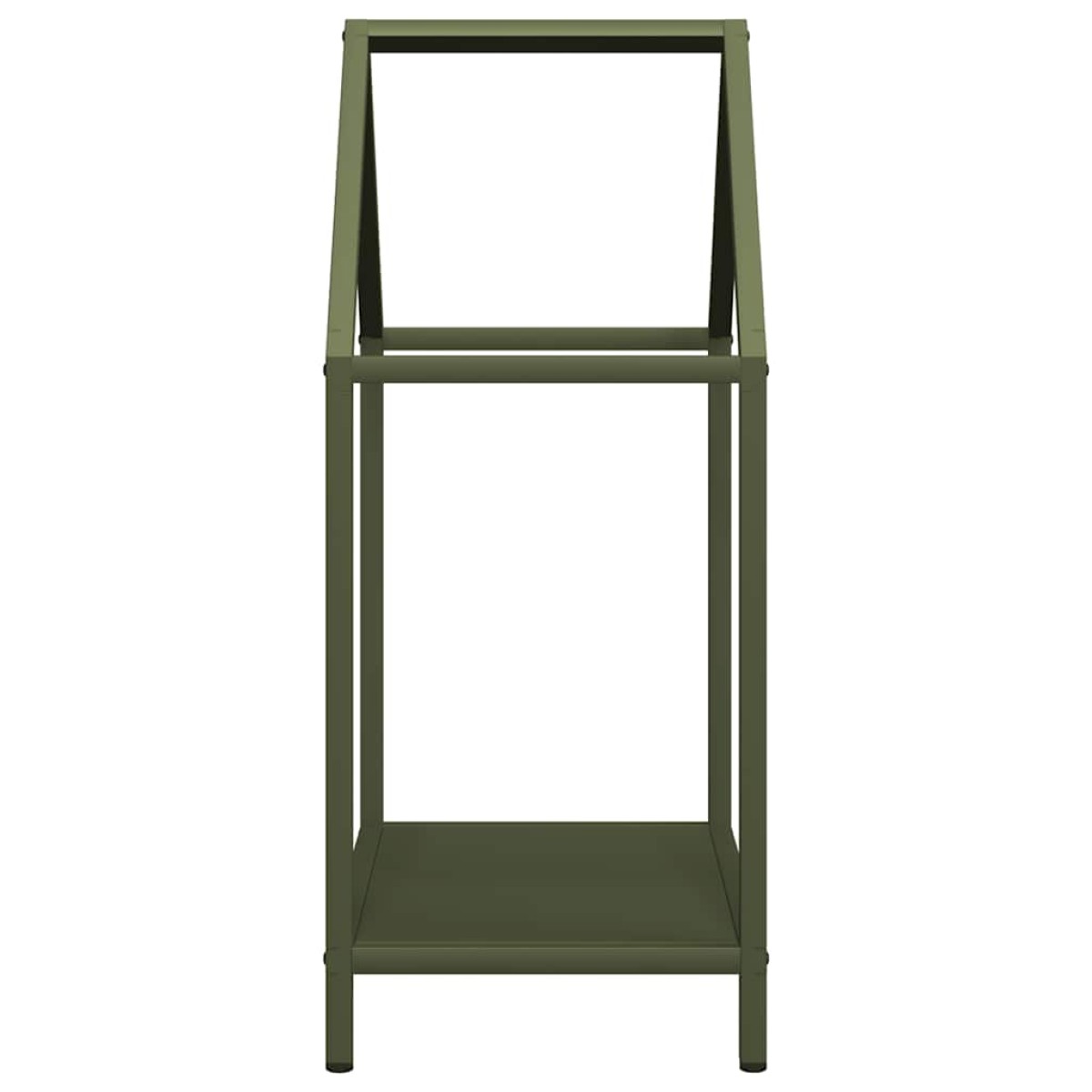 vidaXL Ράφι για καυσόξυλα 40x25x60 εκ. Ατσάλι ψυχρής έλασης