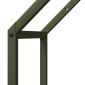 vidaXL Ράφι για καυσόξυλα 40x25x60 εκ. Ατσάλι ψυχρής έλασης