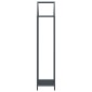 vidaXL Ράφι για καυσόξυλα Ανθρακί 40x25x120 cm Ατσάλι ψυχρής έλασης