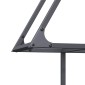 vidaXL Ράφι για καυσόξυλα Ανθρακί 80x25x90 εκ. Ατσάλι ψυχρής έλασης