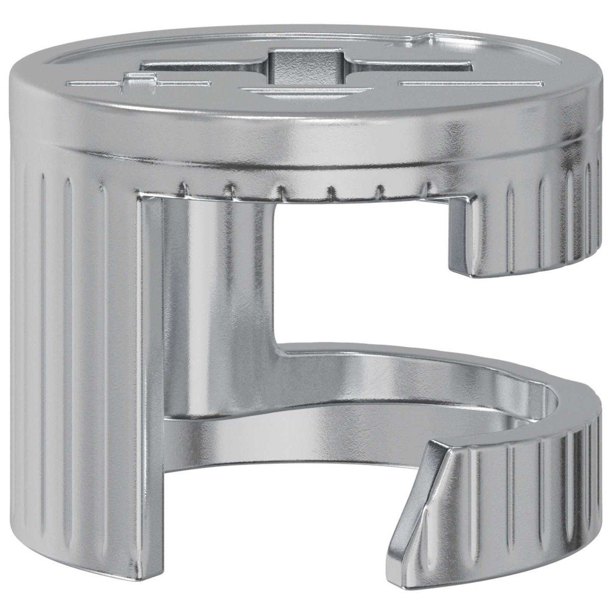 vidaXL Καμπανούχες βίδες 2 τμχ. Ασημί 15 x 11,5 mm Μέταλλο