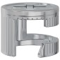 vidaXL Καμπανούχες βίδες 2 τμχ. Ασημί 15 x 11,5 mm Μέταλλο