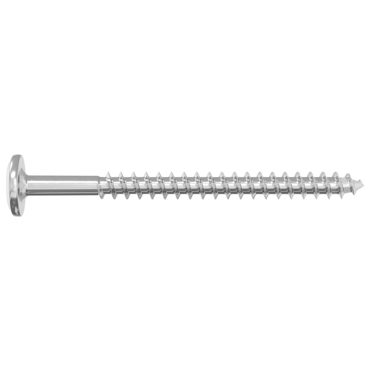 vidaXL Ξυλοβίδες 12 τεμ. Ασημί M6 x 70 χιλ. Ατσάλι