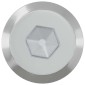 vidaXL Βίδες επίπλων 2 τεμ. Ασημί M6 x 60 χιλ. Ατσάλι