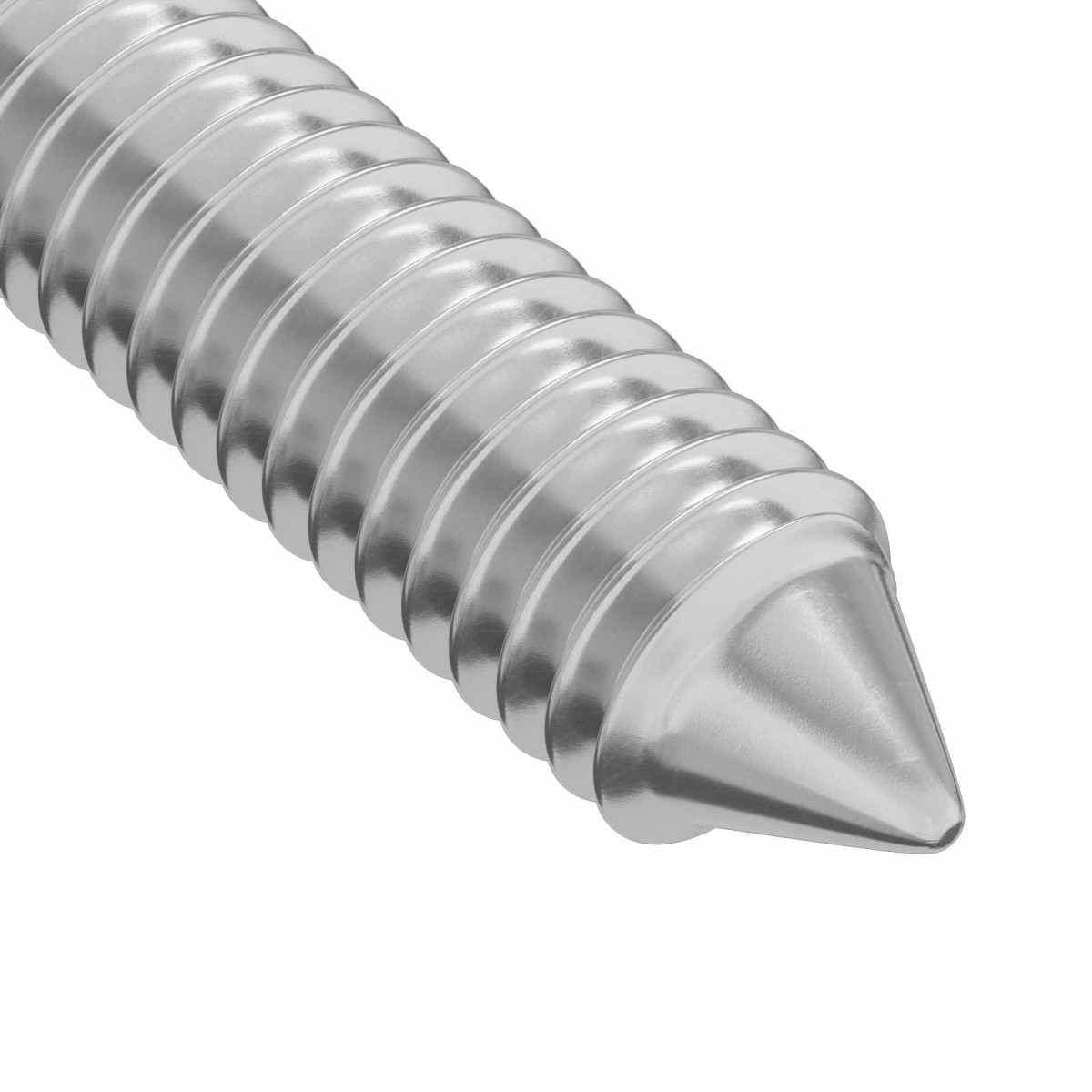vidaXL Βίδα 2 τμχ. Ασημί M6 x 50 mm Ατσάλι