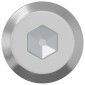 vidaXL Βίδα 12 τμχ. Ασημί M6 x 50 mm Ατσάλι