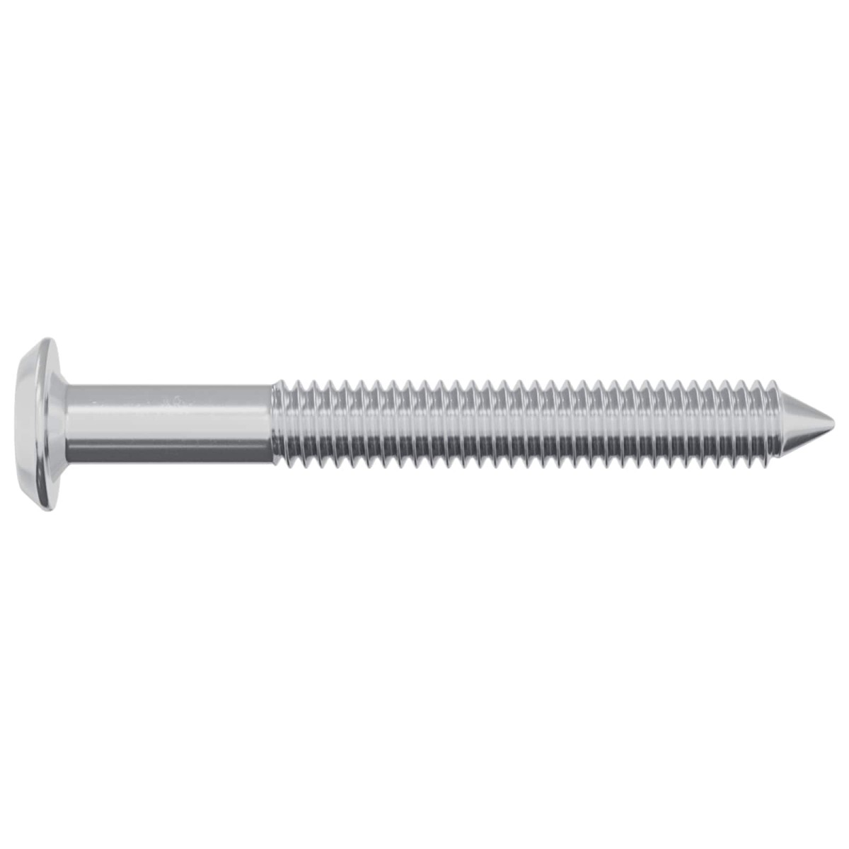 vidaXL Βίδα 12 τμχ. Ασημί M6 x 50 mm Ατσάλι