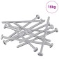 vidaXL Βίδα 800 τμχ. Ασημί M6 x 120 mm Ατσάλι