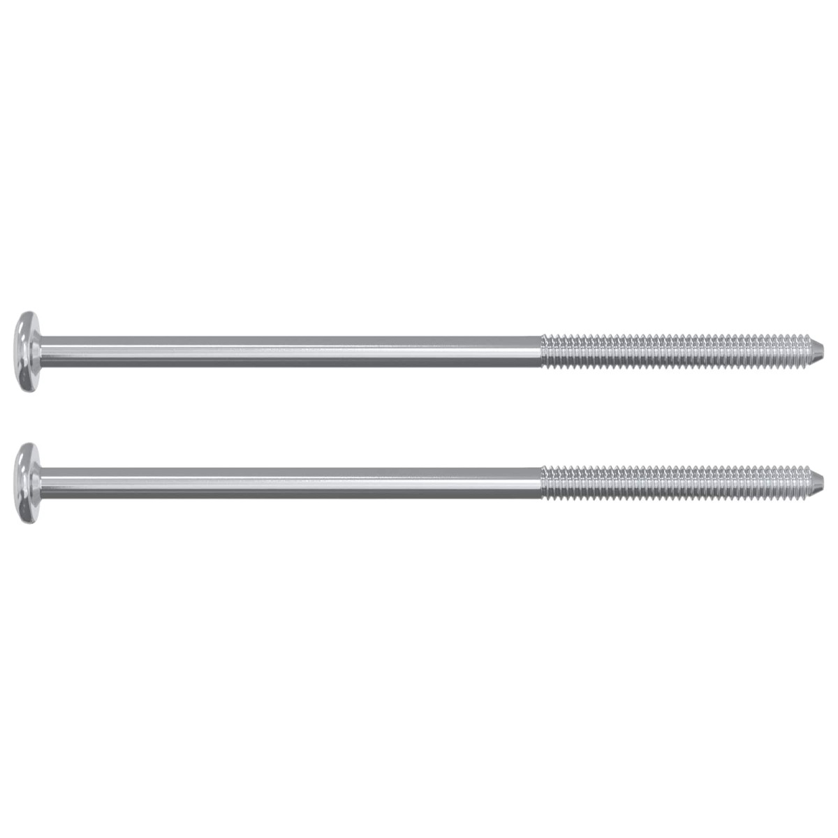 vidaXL Βίδα 800 τμχ. Ασημί M6 x 120 mm Ατσάλι