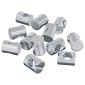 vidaXL Βίδες κουμπώματος 3462 τεμ. Ασημί M6 x 13 mm Μέταλλο