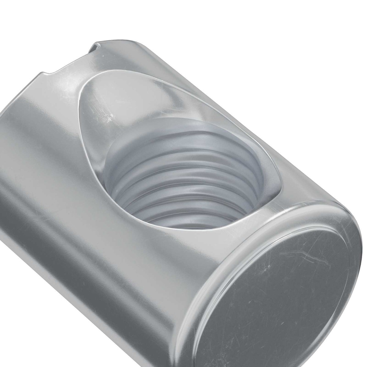 vidaXL Καρύδι Βαρελιού 2 τεμ. Ασημί M6 x 13 mm Σίδερο
