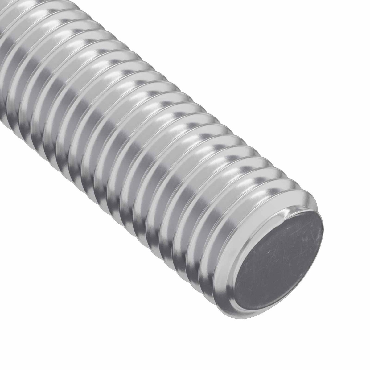 vidaXL Ράβδος Με Σπείρωμα 12 τμχ. Ασημί 6 x 120 mm Ατσάλι