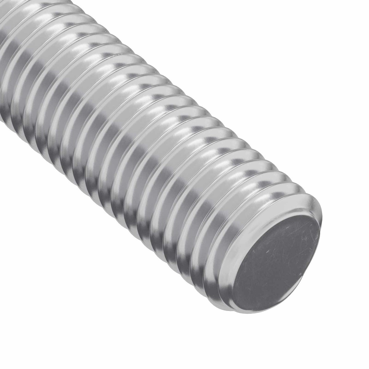vidaXL Ράβδος Με Σπείρωμα 12 τμχ. Ασημί 6 x 135 mm Ατσάλι