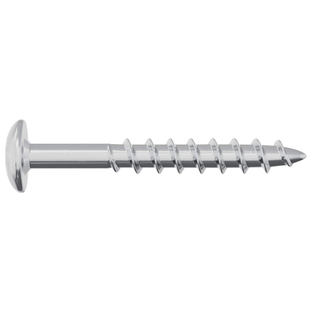 vidaXL Βίδα 12 τεμ. Ασημί 9,8 x 35 mm Σίδερο
