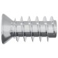 vidaXL Βίδα 2 τεμ. Ασημί M6 x 12 mm Σίδερο