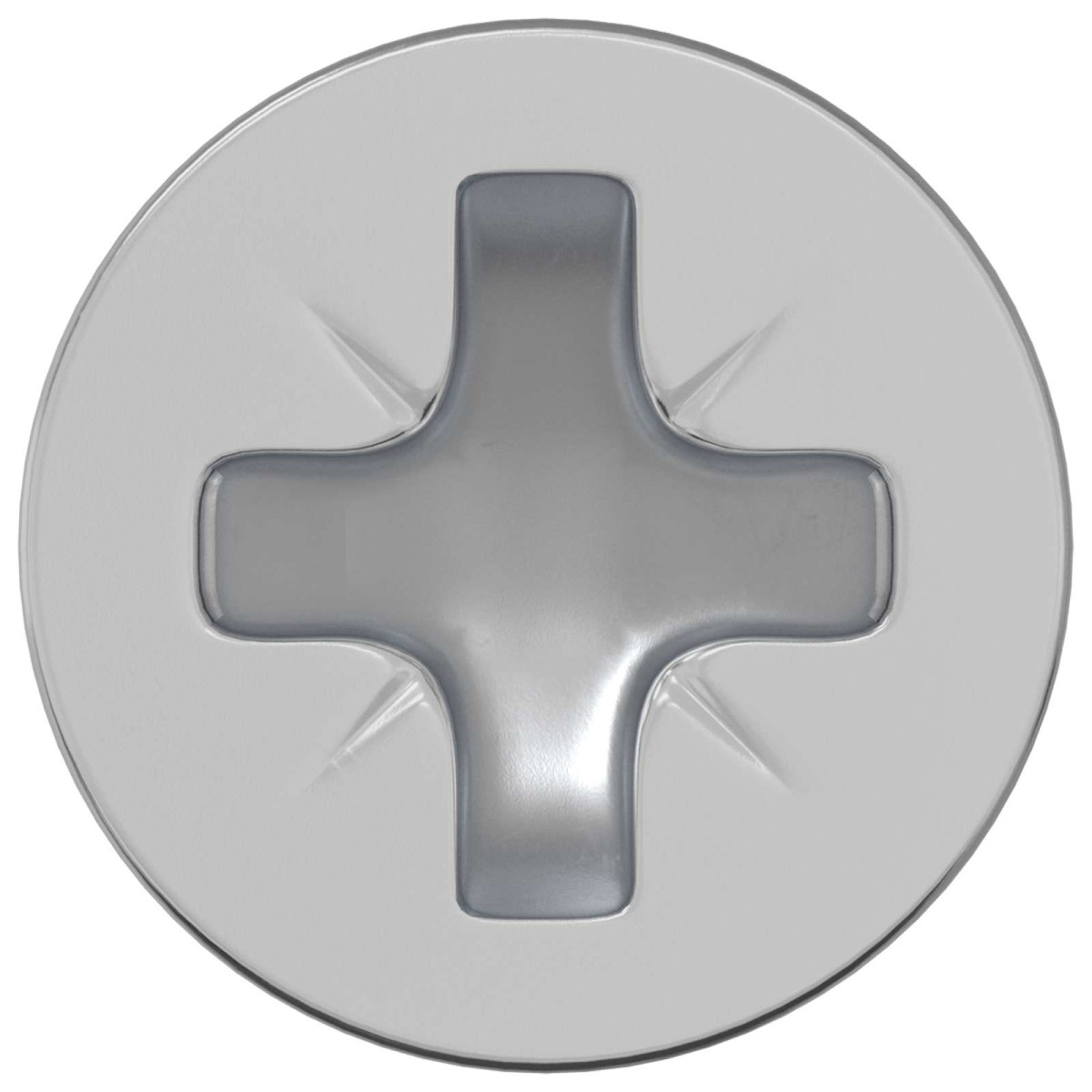 vidaXL Βίδα 12 τεμ. Ασημί M6 x 12 mm Σίδερο