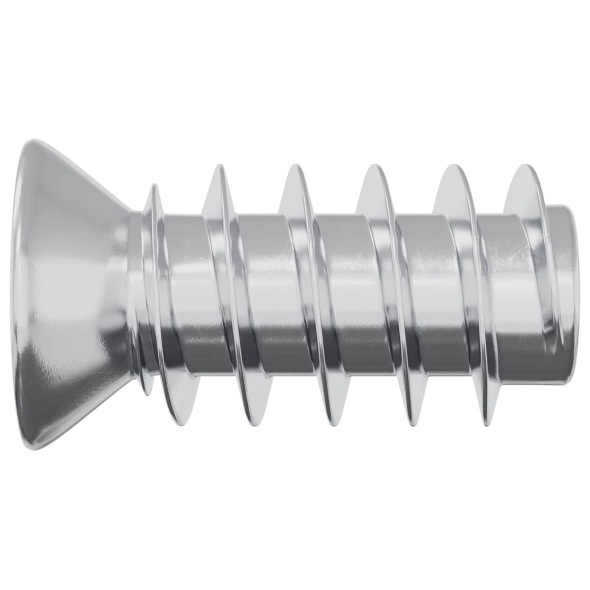 vidaXL Βίδα 10909 τεμ. Ασημί M6 x 12 mm Σίδερο