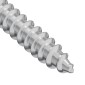 vidaXL Ξυλοβίδα 2 τεμ. Ασημί 9,8 x 53 mm Ατσάλι