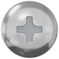 vidaXL Ξυλοβίδα 12 τεμ. Ασημί 9,8 x 53 mm Ατσάλι