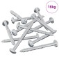 vidaXL Ξυλοβίδα 3273 τεμ. Ασημί 9,8 x 53 mm Ατσάλι