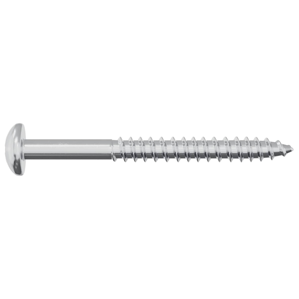 vidaXL Ξυλοβίδα 3273 τεμ. Ασημί 9,8 x 53 mm Ατσάλι