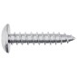 vidaXL Ξυλοβίδες 12 τεμ. Ασημί M3,5 x 20 mm Ατσάλι