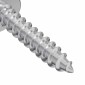 vidaXL Ξυλοβίδες 12 τεμ. Ασημί M3,5 x 20 mm Ατσάλι