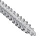 vidaXL Ξυλοβίδες 12 τεμ. Ασημί M4 x 28 mm Ατσάλι