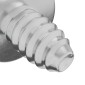 vidaXL Βίδες ασφαλείας 12 τμχ. Ασημί M4 x 5 mm Σίδερο