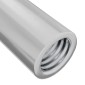 vidaXL Παξιμάδι Κλειδώματος 2 τμχ. Ασημί M6 x 15 mm Ατσάλι
