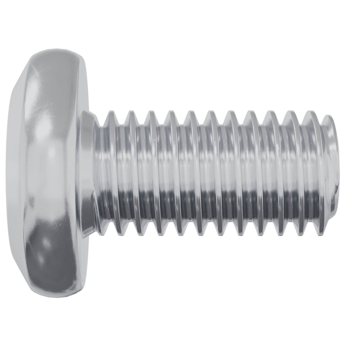 vidaXL Βίδα κλειδώματος Μονόχρωμο 2 τεμ. Ασημί M6 x 12 mm Ατσάλι