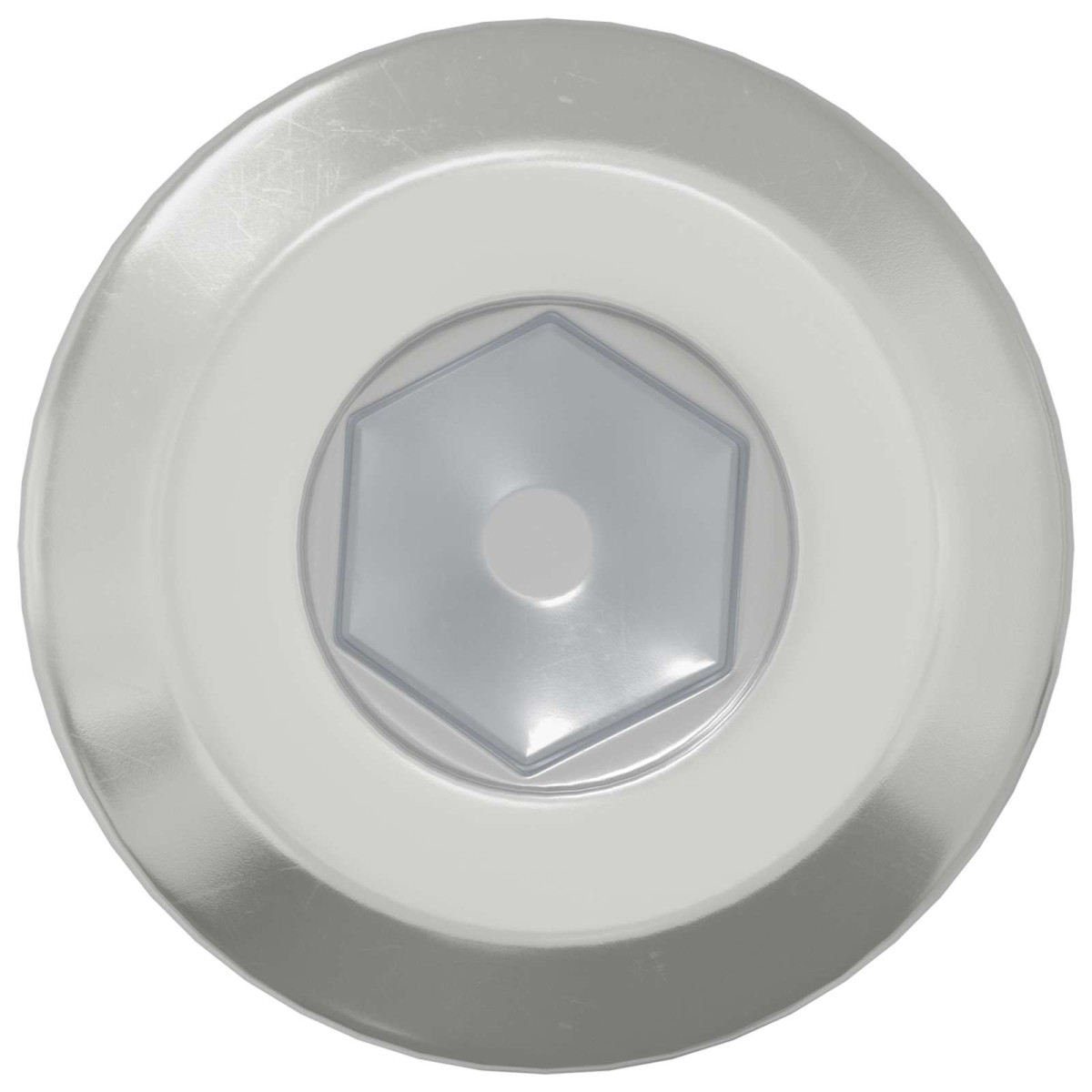 vidaXL Βίδα με κλειδί κεφαλής 2 τμχ. Ασημί M6 x 15 mm Ατσάλι