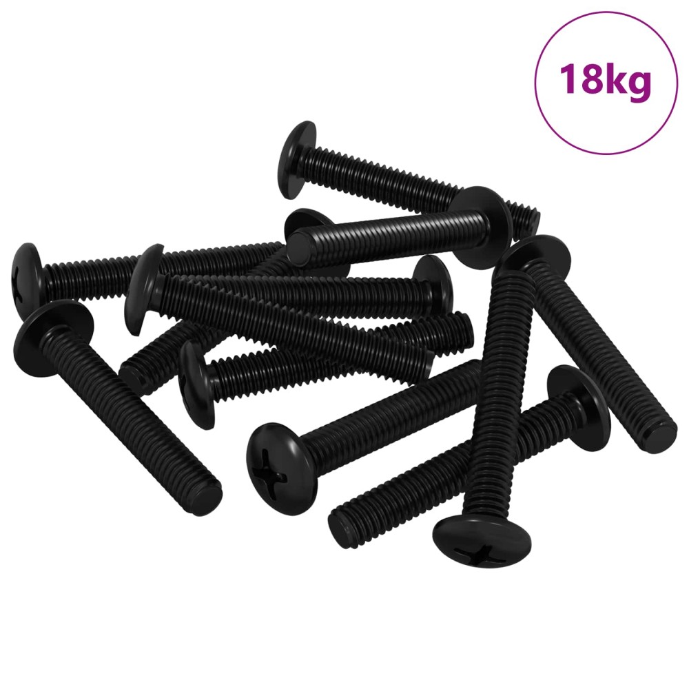 vidaXL Βίδα 2647 τμχ. Ασημί 5 x 30 mm Σίδερο