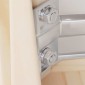 vidaXL Ελατήριο Πλυντηρίου 2 τμχ. Λευκό 13 x 1 mm Σίδερο