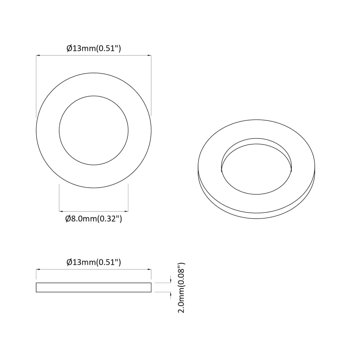 vidaXL Ελατήριο Πλυντηρίου 2 τμχ. Λευκό 13 x 1 mm Σίδερο