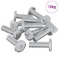vidaXL Βίδα 1593 τμχ. Ασημί 8 x 25 mm Ατσάλι