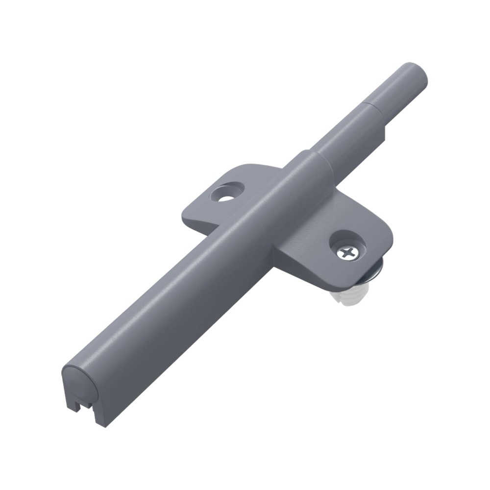 vidaXL Μαλακή κλειδαριά 12 τμχ. Γκρι 125 x 47 x 15 mm PP