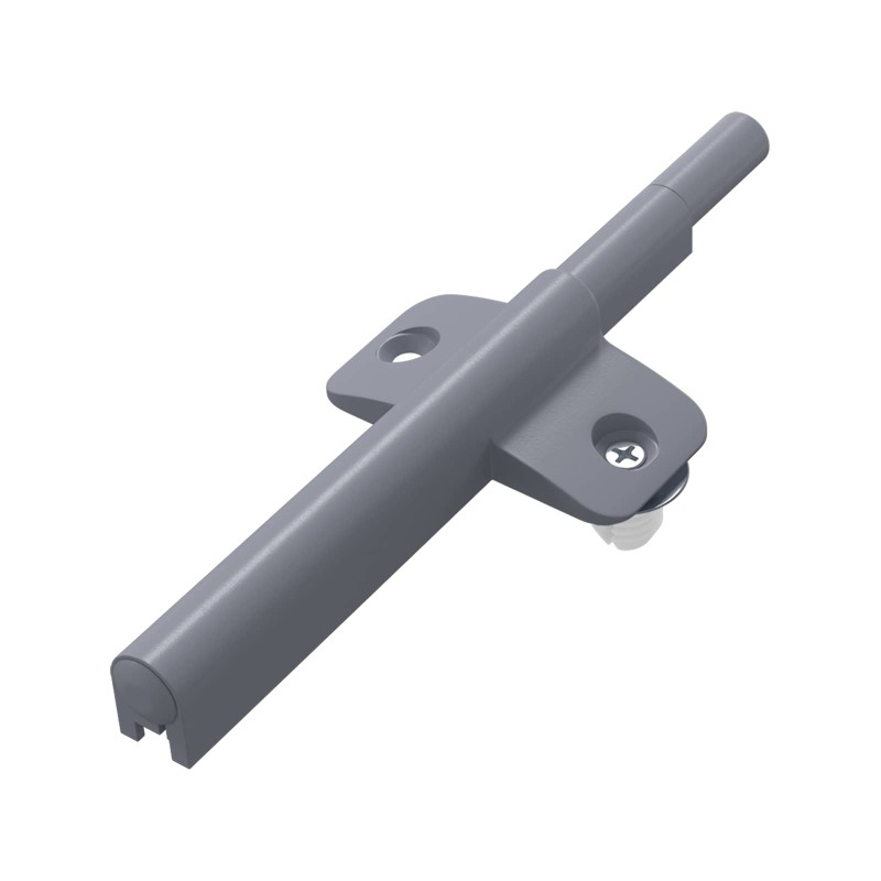 vidaXL Μαλακή κλειδαριά 12 τμχ. Γκρι 125 x 47 x 15 mm PP