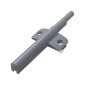 vidaXL Μαλακή κλειδαριά 12 τμχ. Γκρι 125 x 47 x 15 mm PP