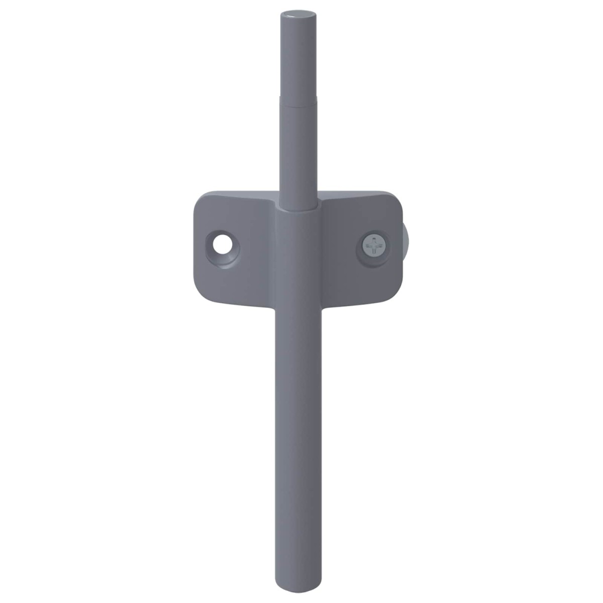 vidaXL Μαλακή κλειδαριά 12 τμχ. Γκρι 125 x 47 x 15 mm PP