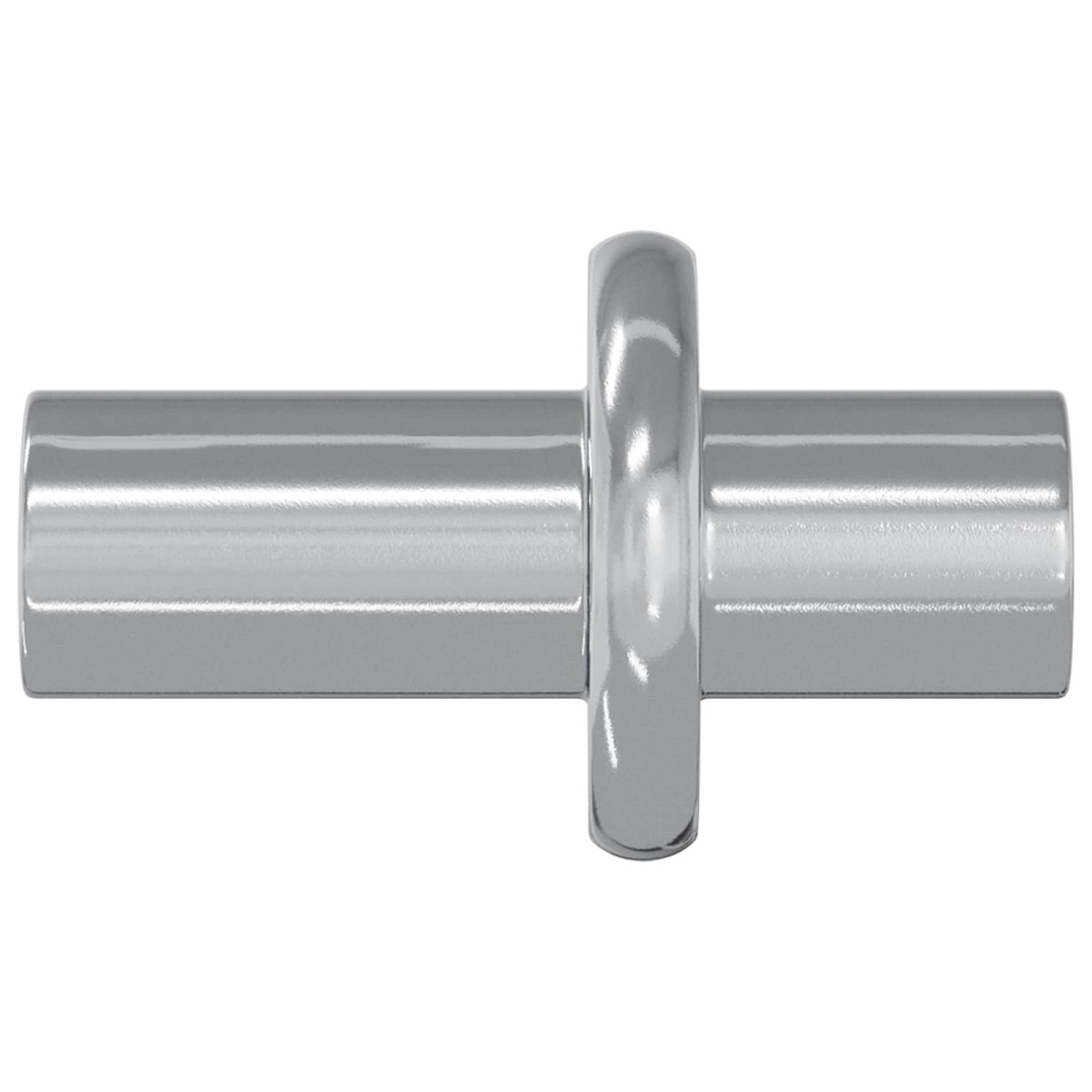 vidaXL Στήριγμα Ραφιού 2 τμχ. Ασημί 8,6 x 8,6 x 14,6 mm Ατσάλι